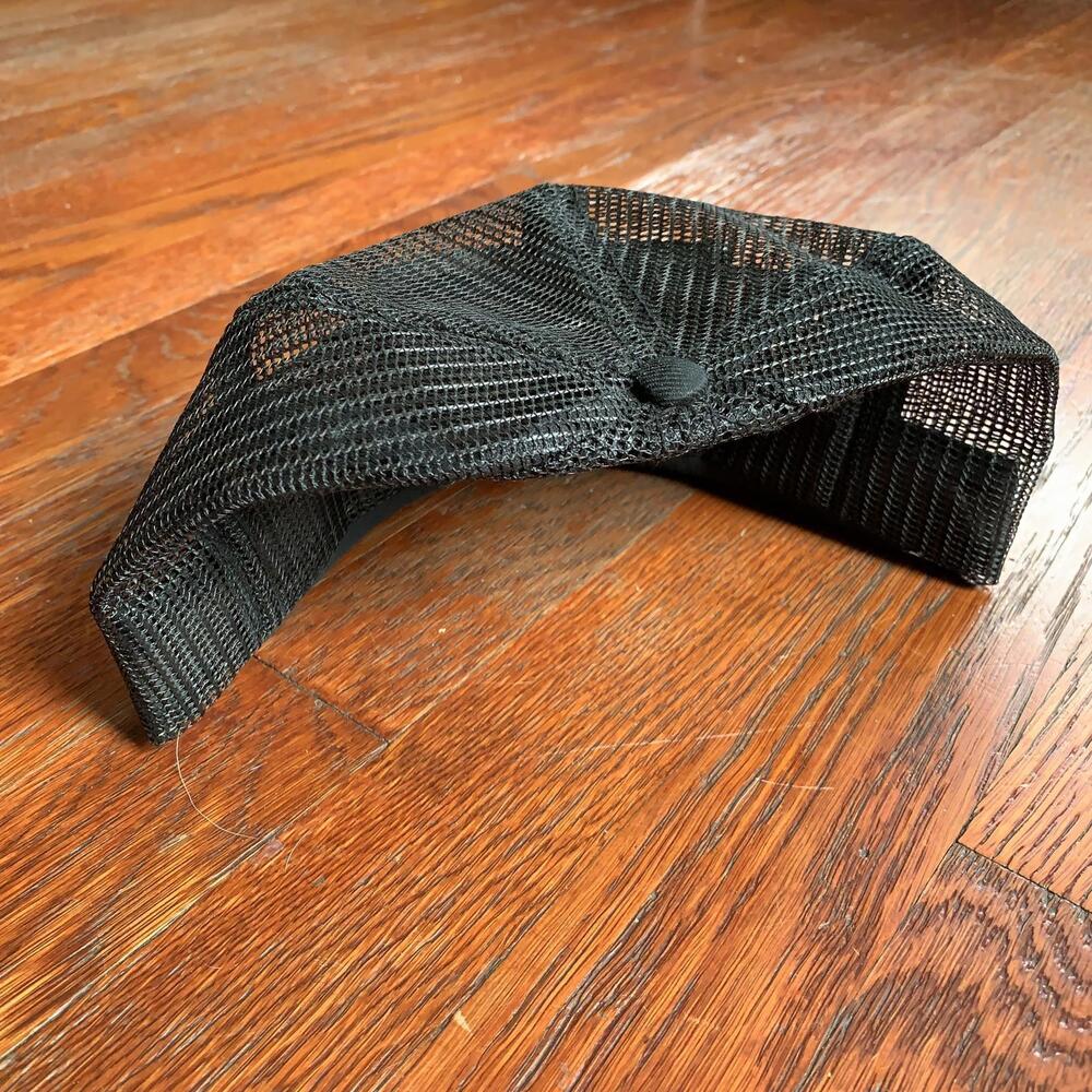 Case Patch Mesh Snapback Hat - Black And White Vi… - image 3